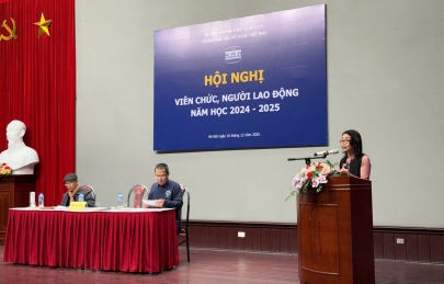 HỘI NGHỊ VIÊN CHỨC, NGƯỜI LAO ĐỘNG TRƯỜNG ĐẠI HỌC MỸ THUẬT VIỆT NAM NĂM HỌC 2024 - 2025